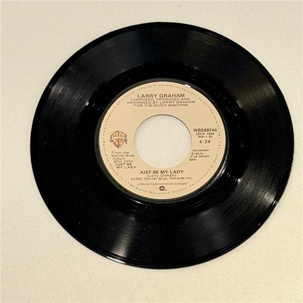 Larry Graham Just Be My Lady 45 Album