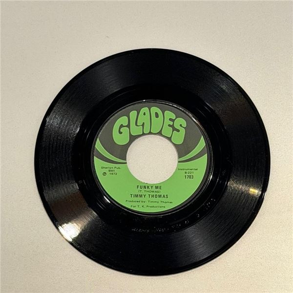 Timmy Thomas Funky Me 45 Album