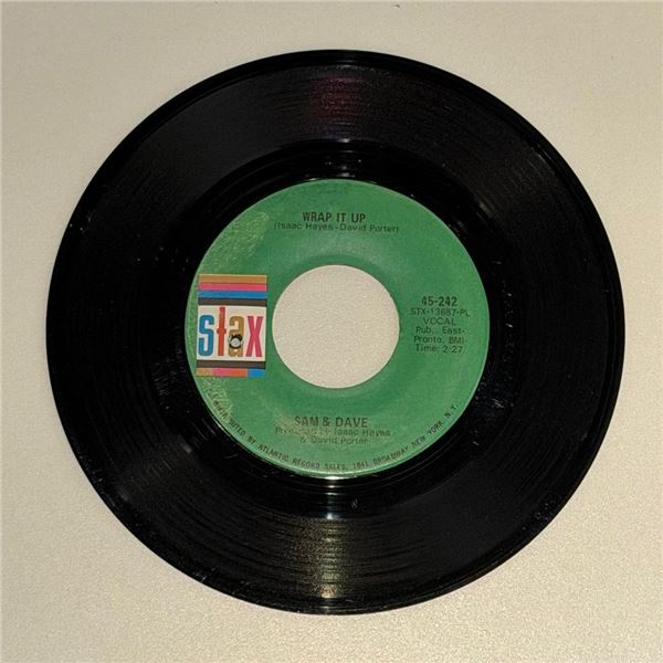 Sam and Dave Wrap it Up 45 Album