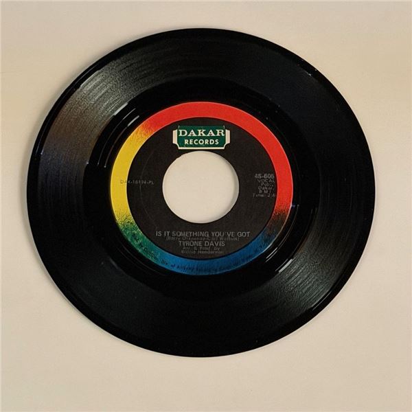 Tyrone Davis Is It Something You've Got 45 Album