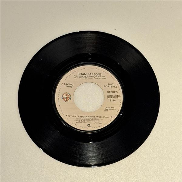 Gram Parsons Return of the Grievous Angel 45 Album