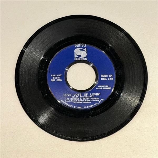 Lee Dorsey and Betty Harris Love Lots of Lovin 45 Album