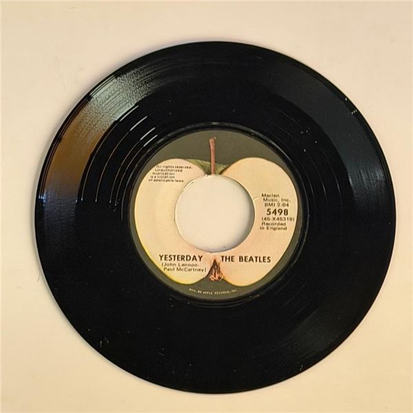 The Beatles Yesterday 45 Album
