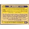 Image 2 : 1987 O-PEE-CHEE BO JACKSON ROOKIE CARD