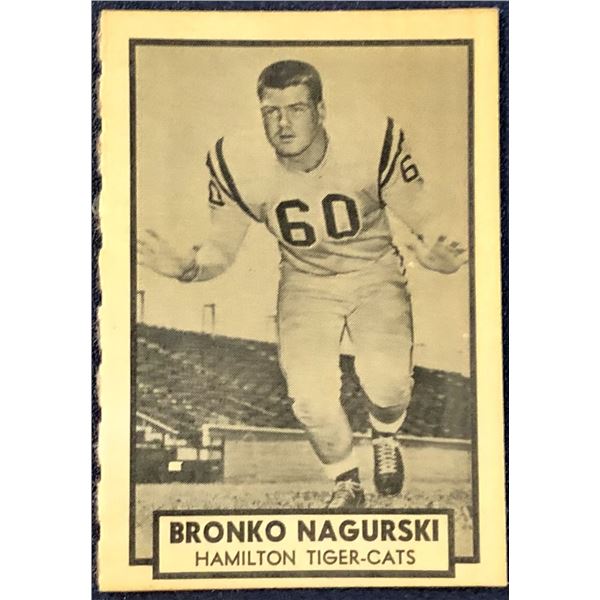 1962 O-PEE-CHEE CFL - BRONKO NAGURSKI