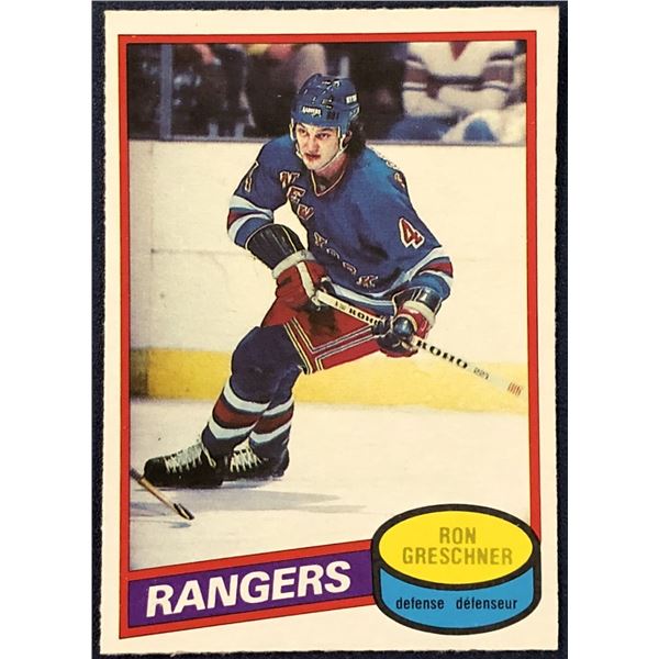 1980-81 O-PEE-CHEE RON GRESCHNER