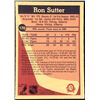 Image 2 : 1984-85 O-PEE-CHEE RON SUTTER ROOKIE CARD