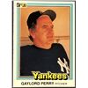 Image 1 : 1981 DONRUSS GAYLORD PERRY (HOF)