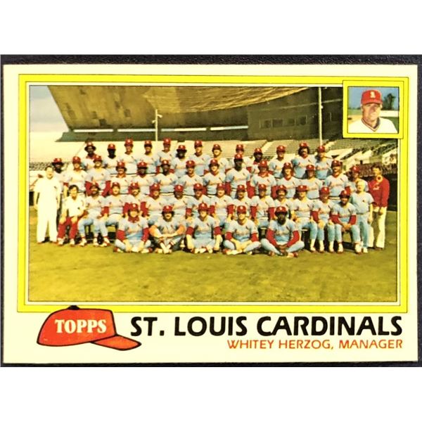 1981 TOPPS ST. LOUIS CARDINALS