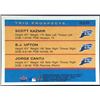 Image 2 : 2005 FLEER B.J. UPTON / SCOTT KAZMIR ROOKIE CARD
