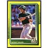 Image 1 : 2025 DONRUSS RICKEY HENDERSON YELLOW FLASH (HOF)