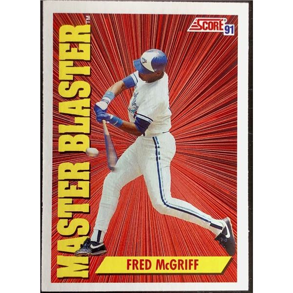 1991 SCORE BASEBALL FRED McGRIFF (HOF)
