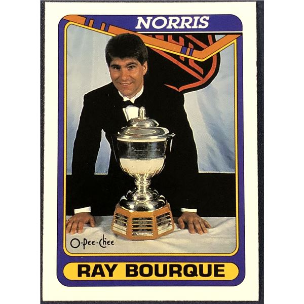 1990-91 O-PEE-CHEE RAY BOURQUE (HOF)
