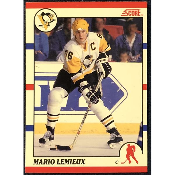 1990-91 SCORE MARIO LEMIEUX (HOF)