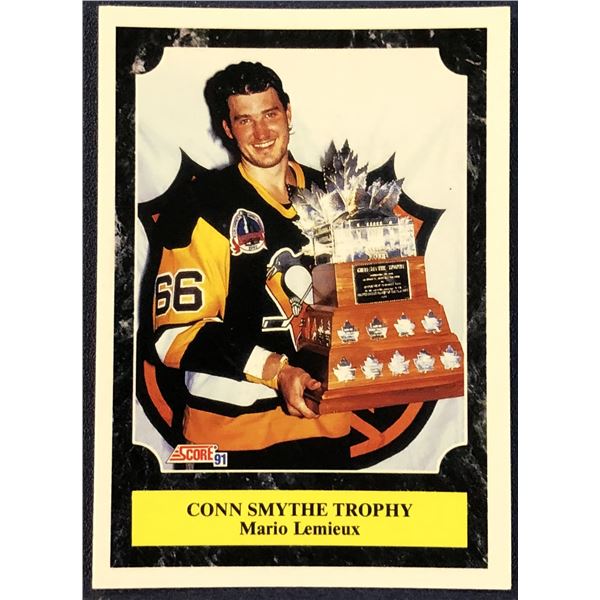 1991-92 SCORE MARIO LEMIEUX (HOF)