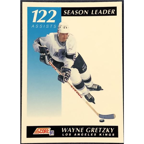 1991-92 SCORE WAYNE GRETZKY (HOF)