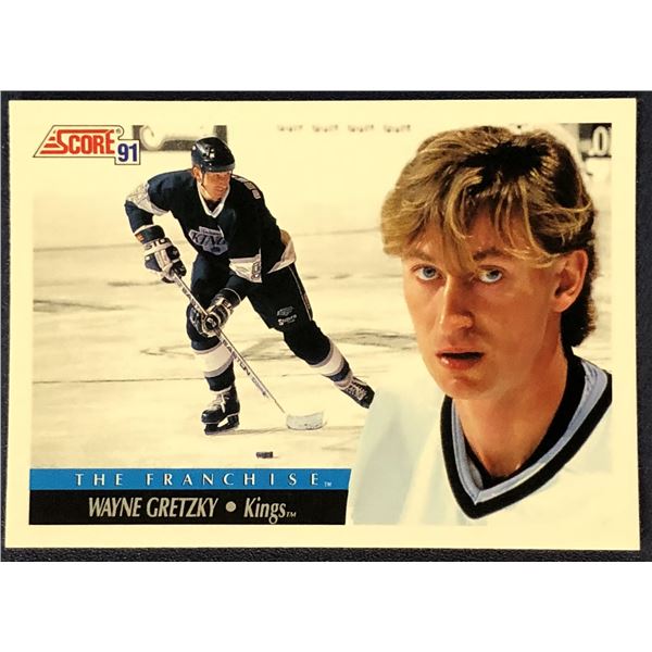 1991-92 SCORE WAYNE GRETZKY (HOF)