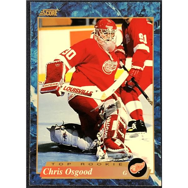 1993-94 SCORE CHRIS OSGOOD ROOKIE CARD
