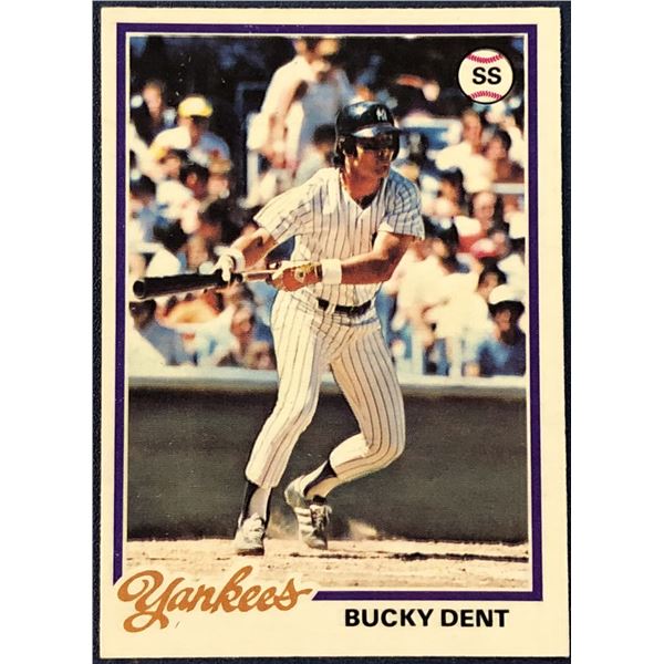 1978 O-PEE-CHEE BUCKY DENT