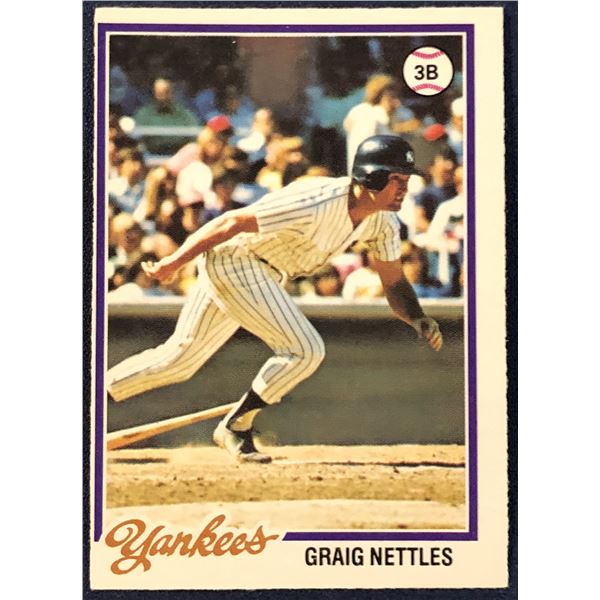 1978 O-PEE-CHEE GRAIG NETTLES