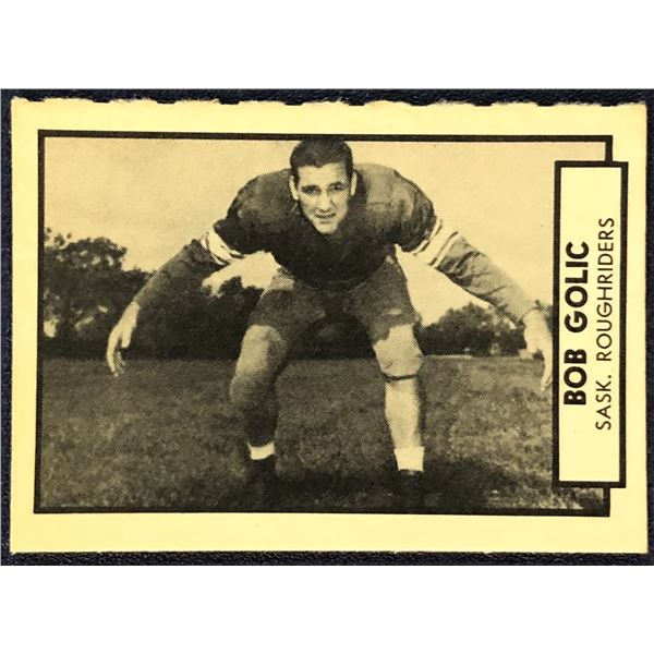 1962 O-PEE-CHEE CFL - BOB GOLIC