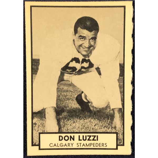 1962 O-PEE-CHEE CFL - DON LUZZI (HOF)