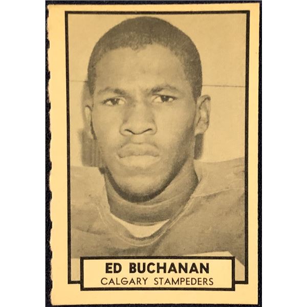 1962 O-PEE-CHEE CFL - ED BUCHANAN ROOKIE CARD