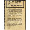 Image 2 : 1962 O-PEE-CHEE CFL - MARV LUSTER (HOF) ROOKIE CARD