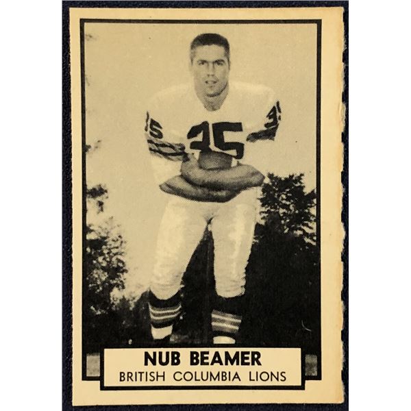 1962 O-PEE-CHEE CFL - NUB BEAMER