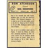 Image 2 : 1962 O-PEE-CHEE CFL - RON ATCHESON (HOF)