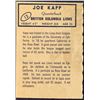 Image 2 : 1962 O-PEE-CHEE CFL JOE KAPP (HOF)