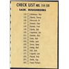 Image 2 : 1962 O-PEE-CHEE CFL SASKATCHEWAN ROUGHRIDERS