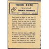 Image 2 : 1962 O-PEE-CHEE CFL TOBIN ROTE (HOF)