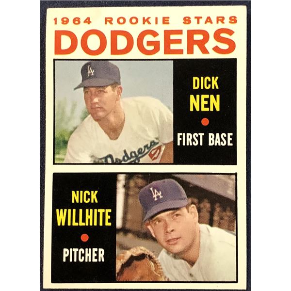 1964 TOPPS DICK NEN ROOKIE CARD