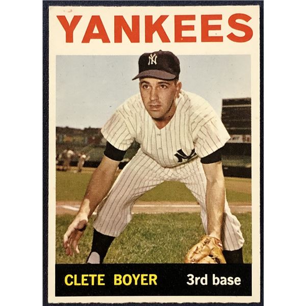 1964 TOPPS CLETE BOYER