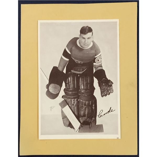1935-36 CROWN BRAND NHL - WILF CUDE