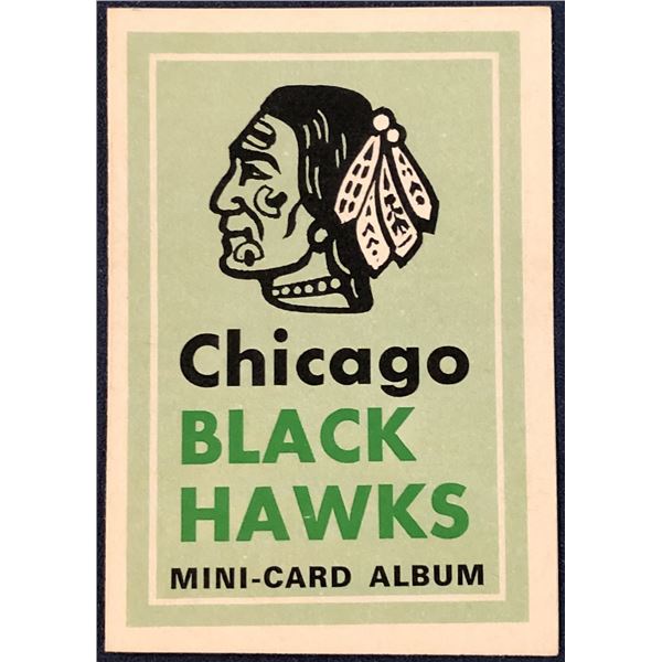 1969-70 O-PEE-CHEE HOCKEY MINI ALBUM - CHICAGO BLACK HAWKS