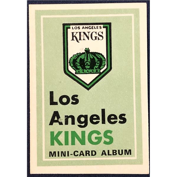 1969-70 O-PEE-CHEE HOCKEY MINI ALBUM - LOS ANGELES KINGS