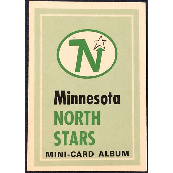 1969-70 O-PEE-CHEE HOCKEY MINI ALBUM - MINNESOTA NORTH STARS