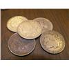 Image 1 : Lot of 5 Random Date Morgan Silver Dollars