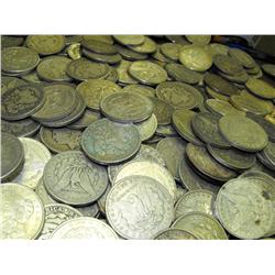 Large Lot of 300 Morgan Silver Dollars-