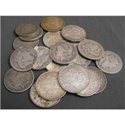 A Random date mint Morgan Silver dollar from cache