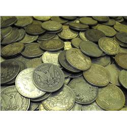 Lot of 250 Morgan Silver Dollars