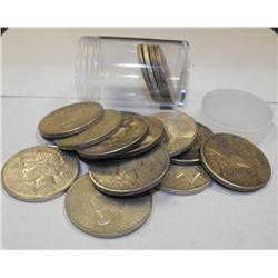 Roll Of Peace Silver Dollars