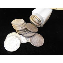 Roll Of 20 Morgan Silver Dollars
