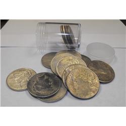 Roll of Peace Silver Dollars