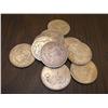 Lot of 10 Morgans-Silver dollars