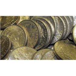 A Random date mint Morgan Silver dollar from cache