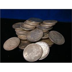 A Random date mint Morgan Silver dollar from cache