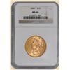 1889-S $10 Liberty MS60 NGC